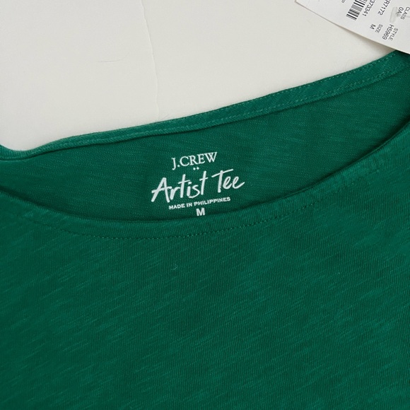 J. Crew Emerald Artist Tee - Picture 2 of 4